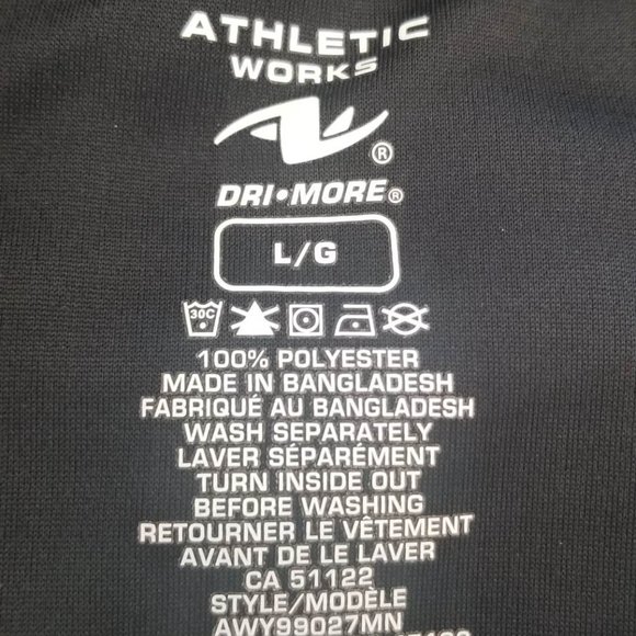 Black Sleeveless Dri-More Shirt Like New - Picture 3 of 3